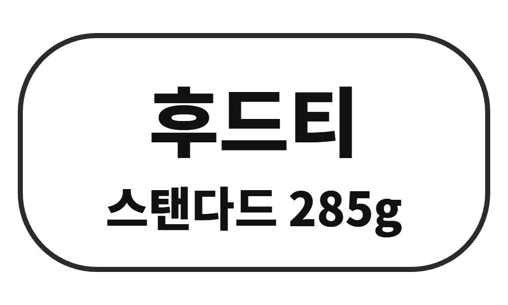 후드티 스탠다드 285g 단체티 주문제작 - 베어버스