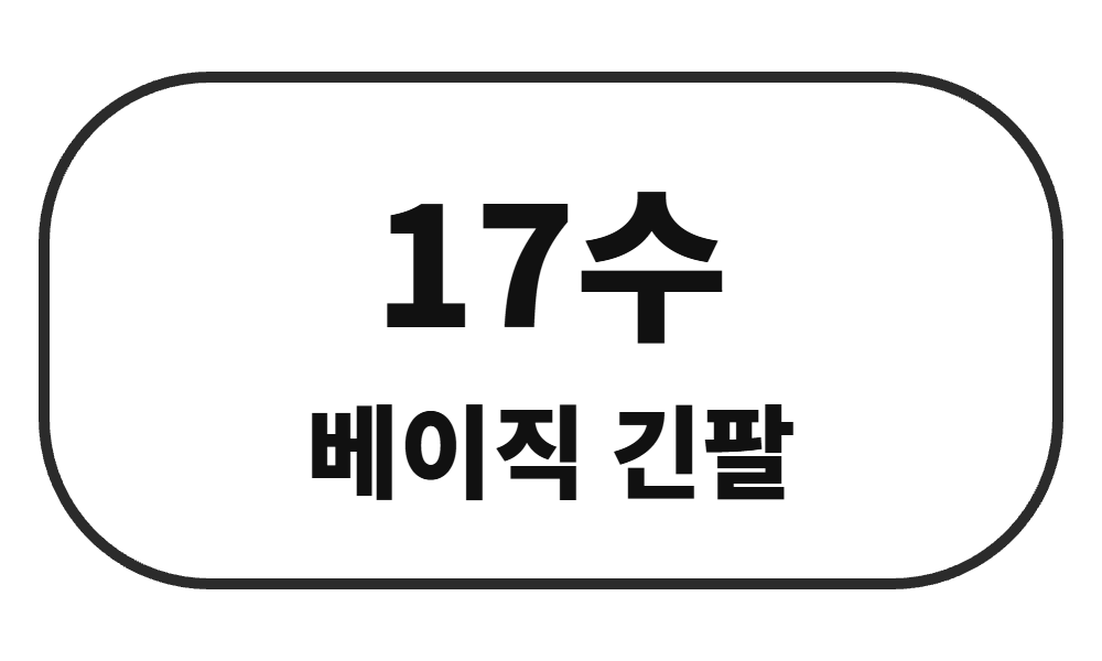 17수 라운드 긴팔 티셔츠 단체티 주문제작 - 베어버스
