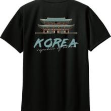 경복궁 블랙 기능성 드라이 티셔츠